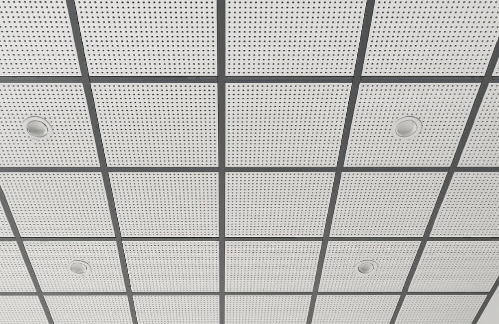 Vinil Kaplı Akustik Alçı Panel