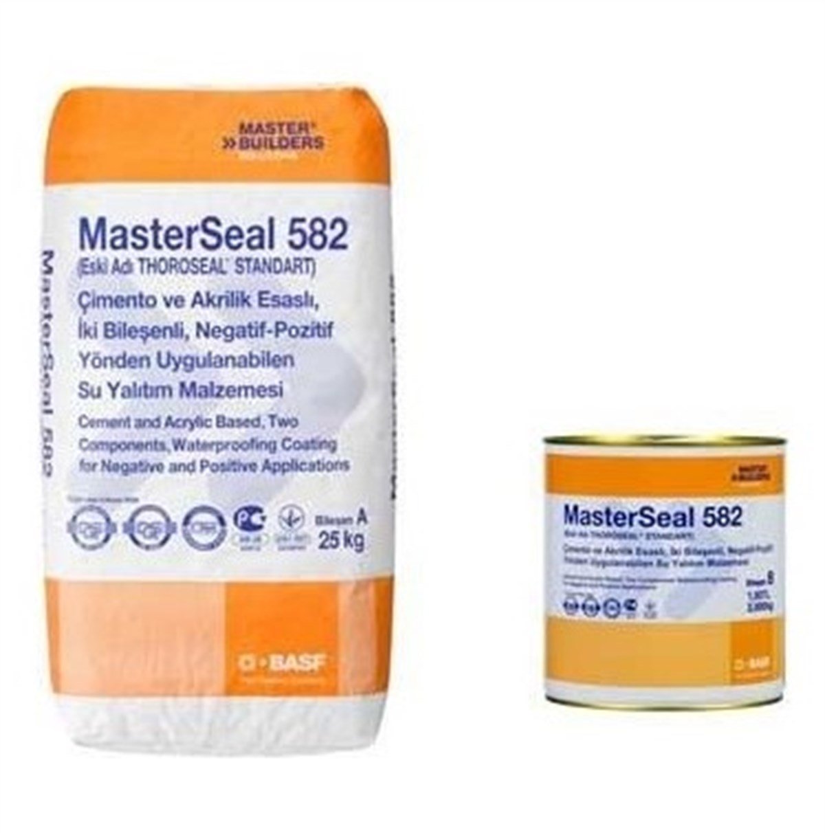    BASF MASTERSEAL 582/600 25+2 KG SET