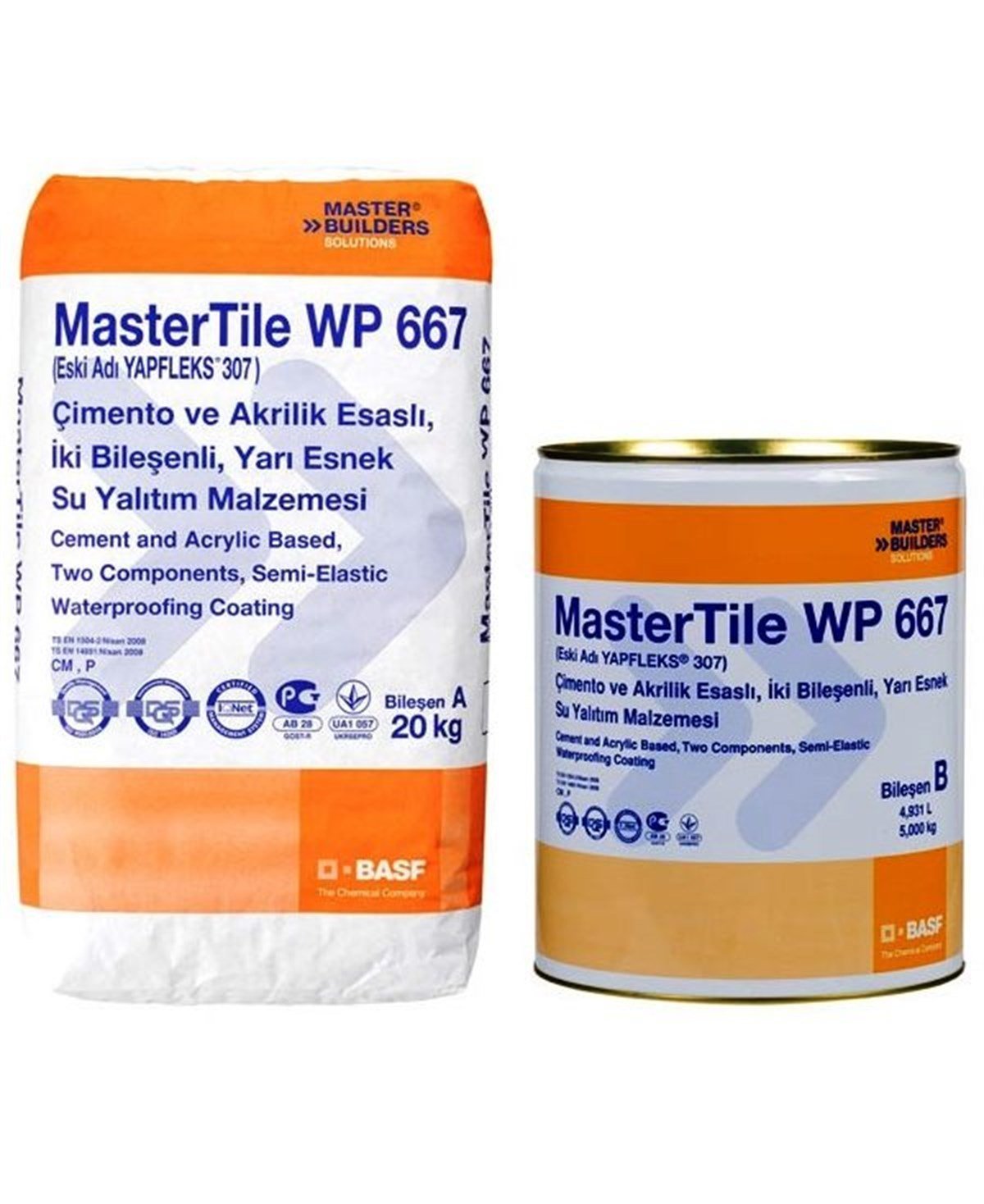    BASF MASTERTILE WP 667 20+5 KG SET