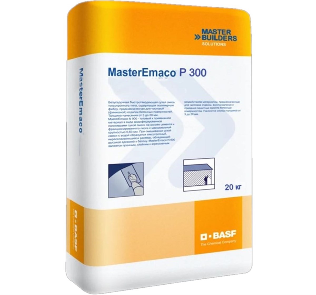 BASF MASTEREMACO P 300 20 KG (MASTERSEAL 300 T)