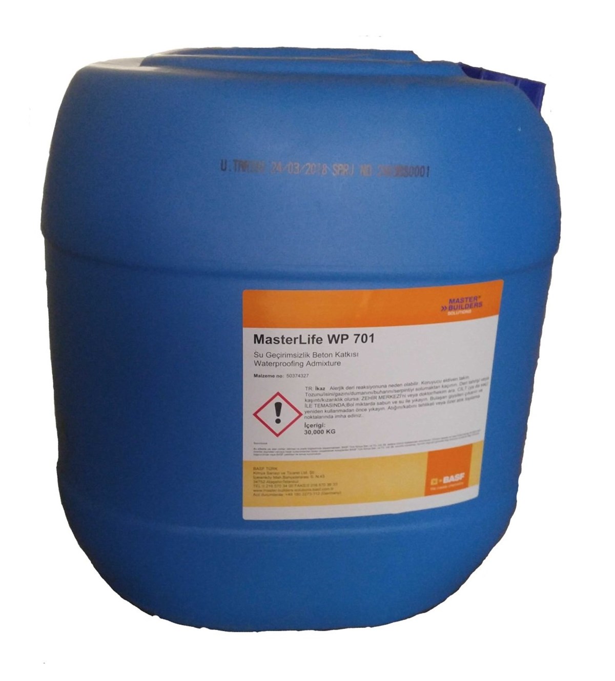 BASF MASTERLIFE WP 701 30 KG (RHEOMAC 701)