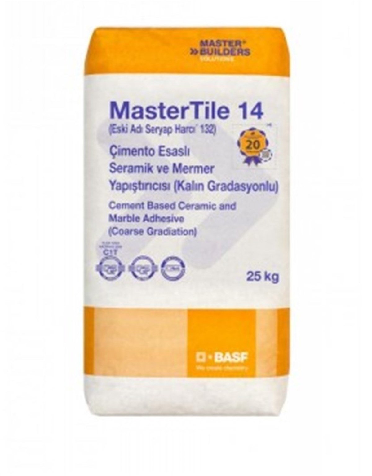 BASF MASTERTILE 14 BEYAZ 25 KG (SERYAP 132) 