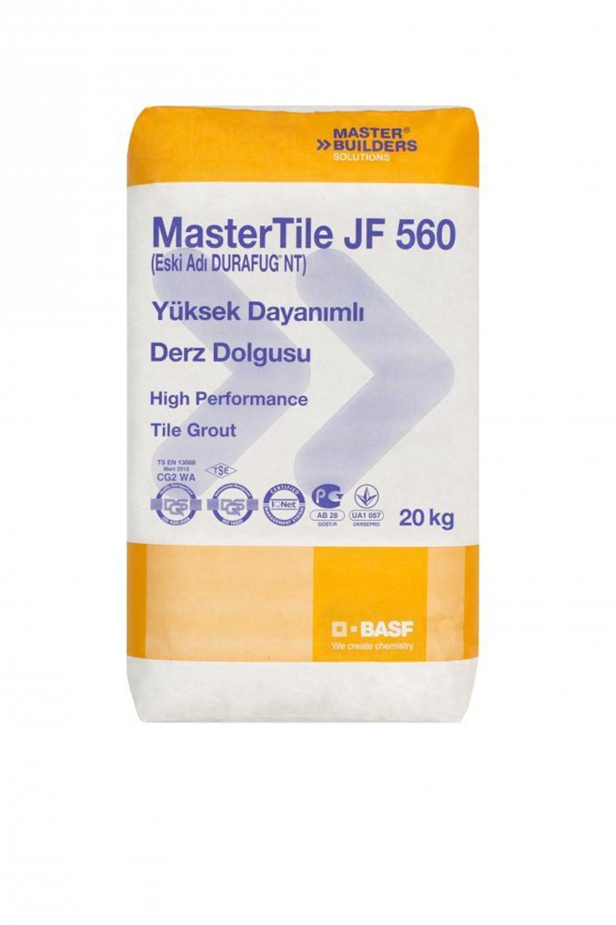 BASF MASTERTILE JF 560 BEYAZ 20 KG (DRAFUG NT)