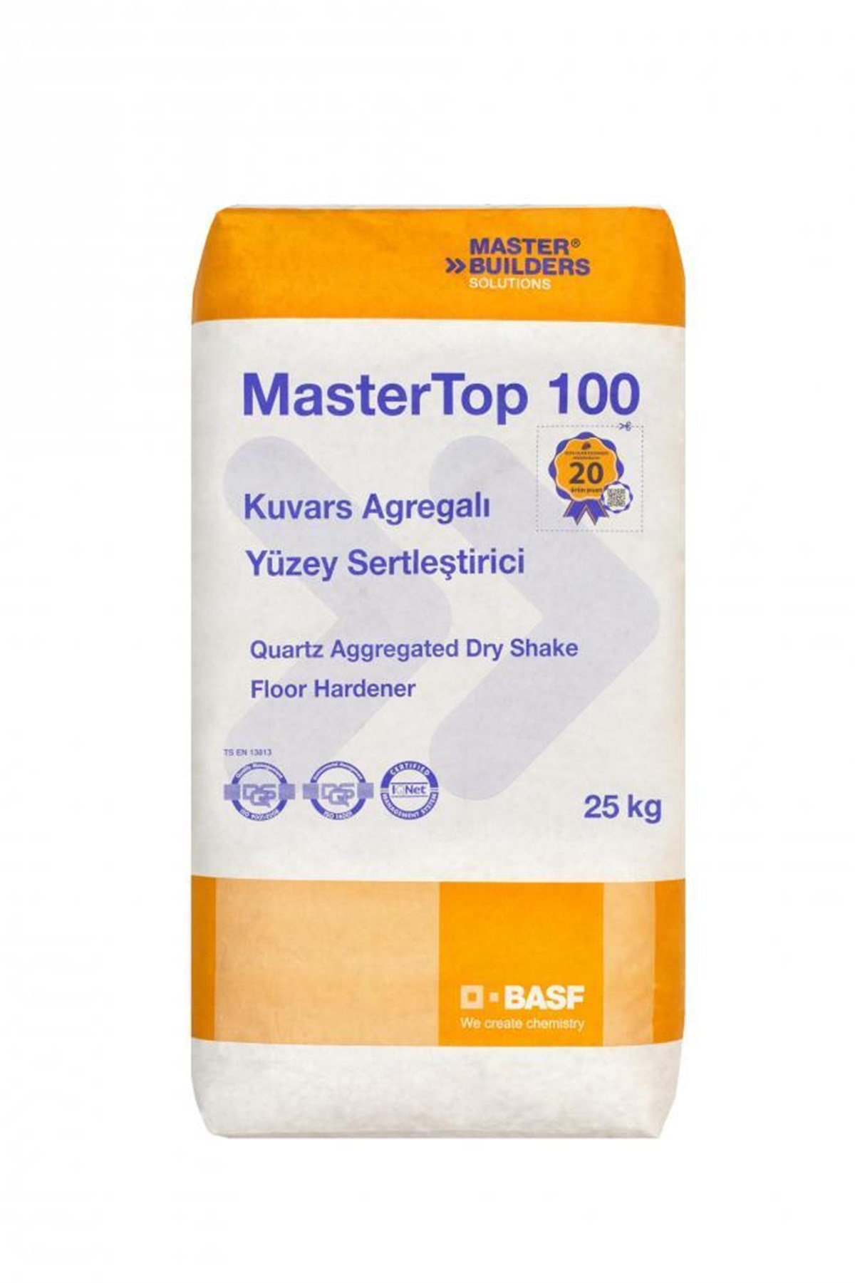 BASF MASTERTOP 100 KIRMIZI 25 KG