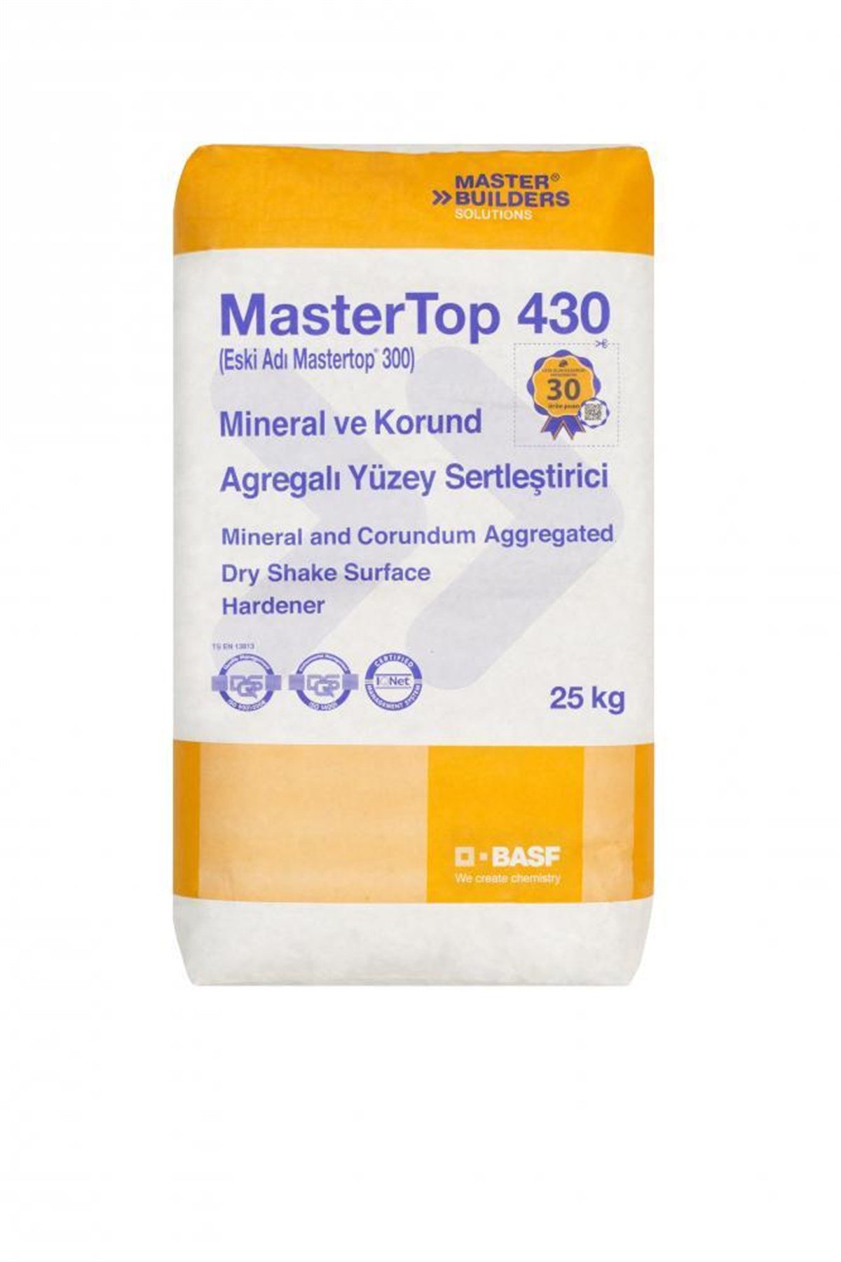 BASF MASTERTOP 430 KIRMIZI 25 KG (MASTERTOP 300)