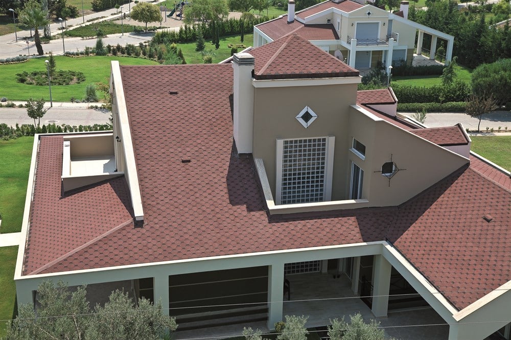 BTM SHINGLE GALAKSI MODERN KIRMIZI 2.52 M2