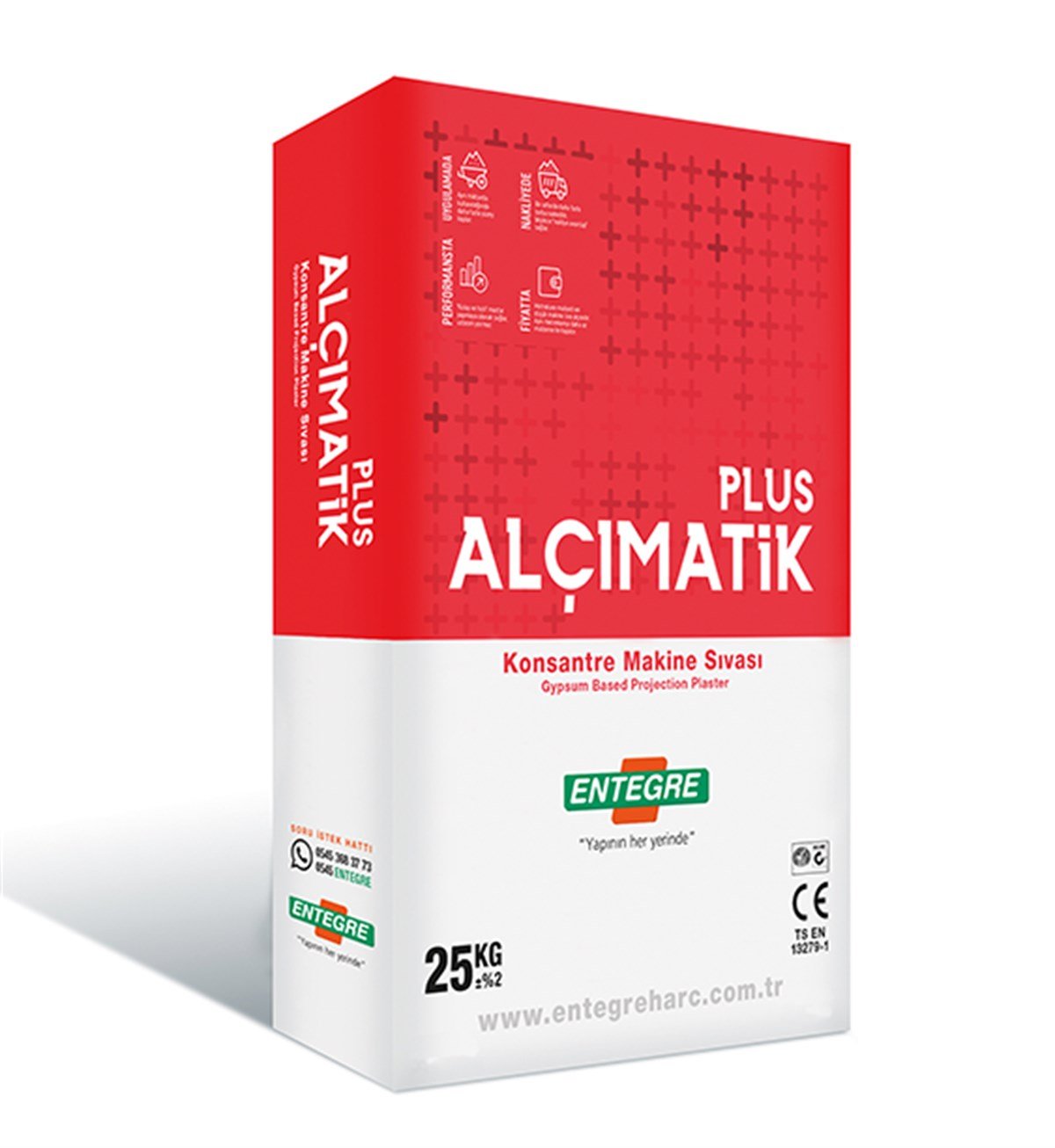 ENTEGRE ALÇIMATIK PLUS 25 KG 