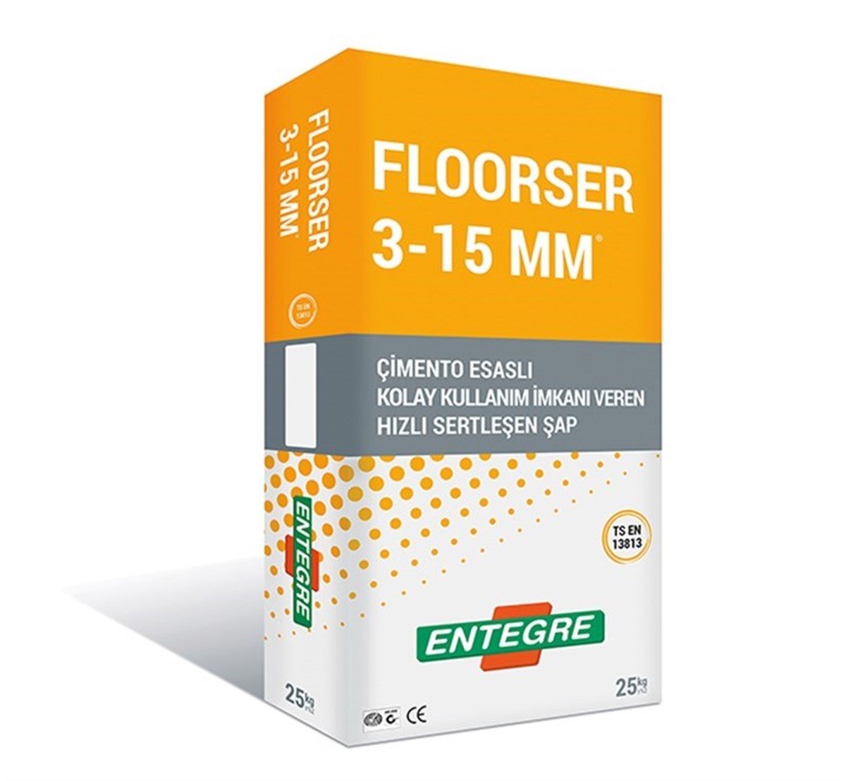 ENTEGRE FLOORSER 3-15 MM 25 KG (TESVIYE SAPI)