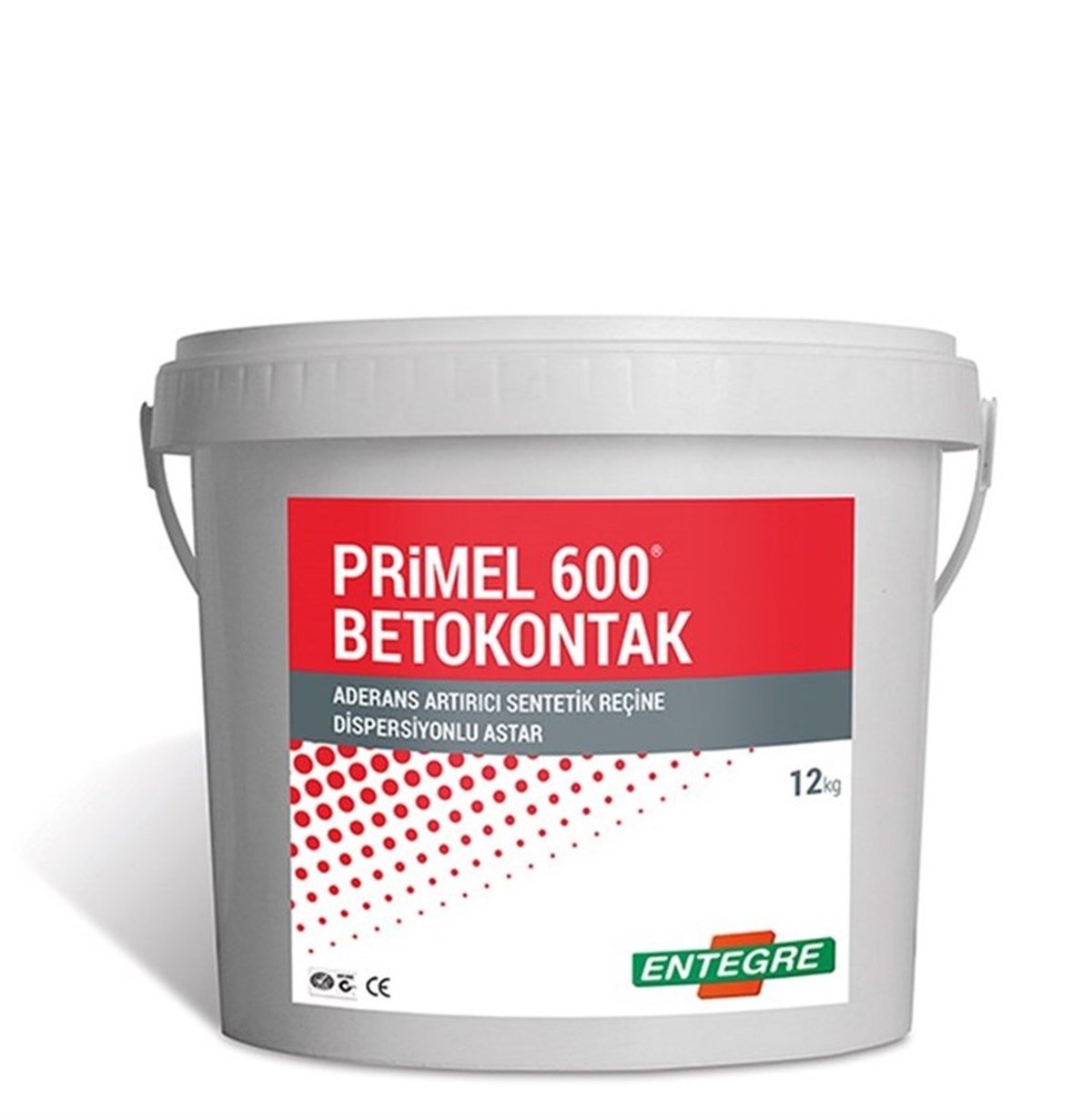 ENTEGRE PRIMEL 600 BRÜT BETON ASTARI 12 KG