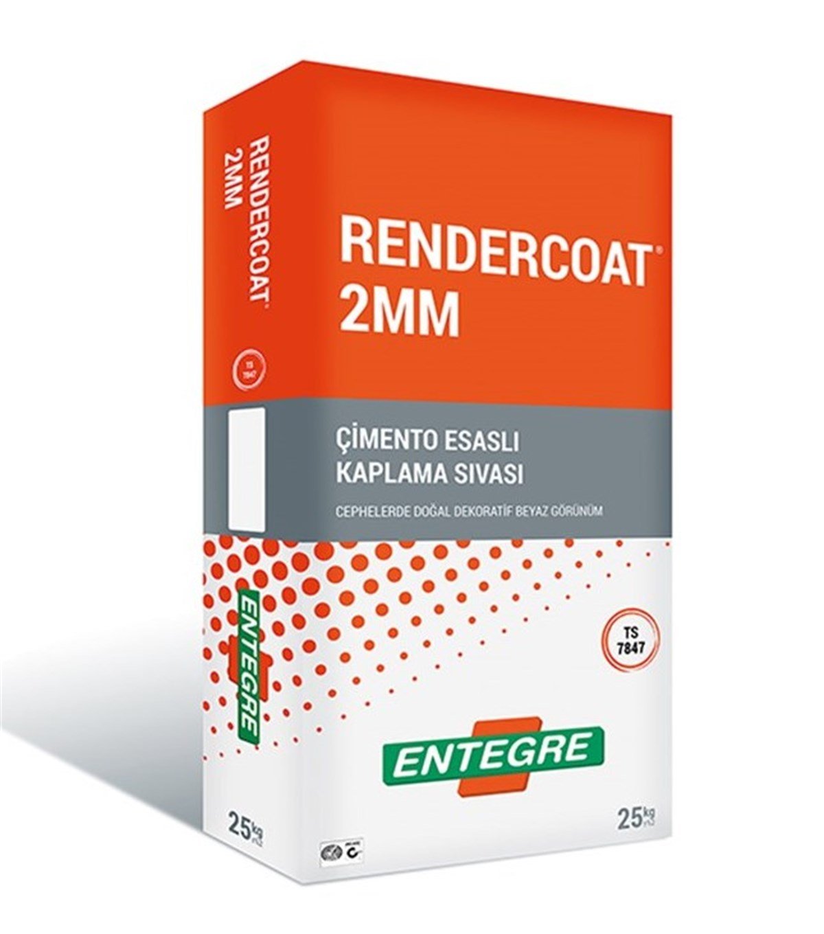 ENTEGRE RENDERCOAT 2MM 25 KG (KALIN MINERAL SIVA)