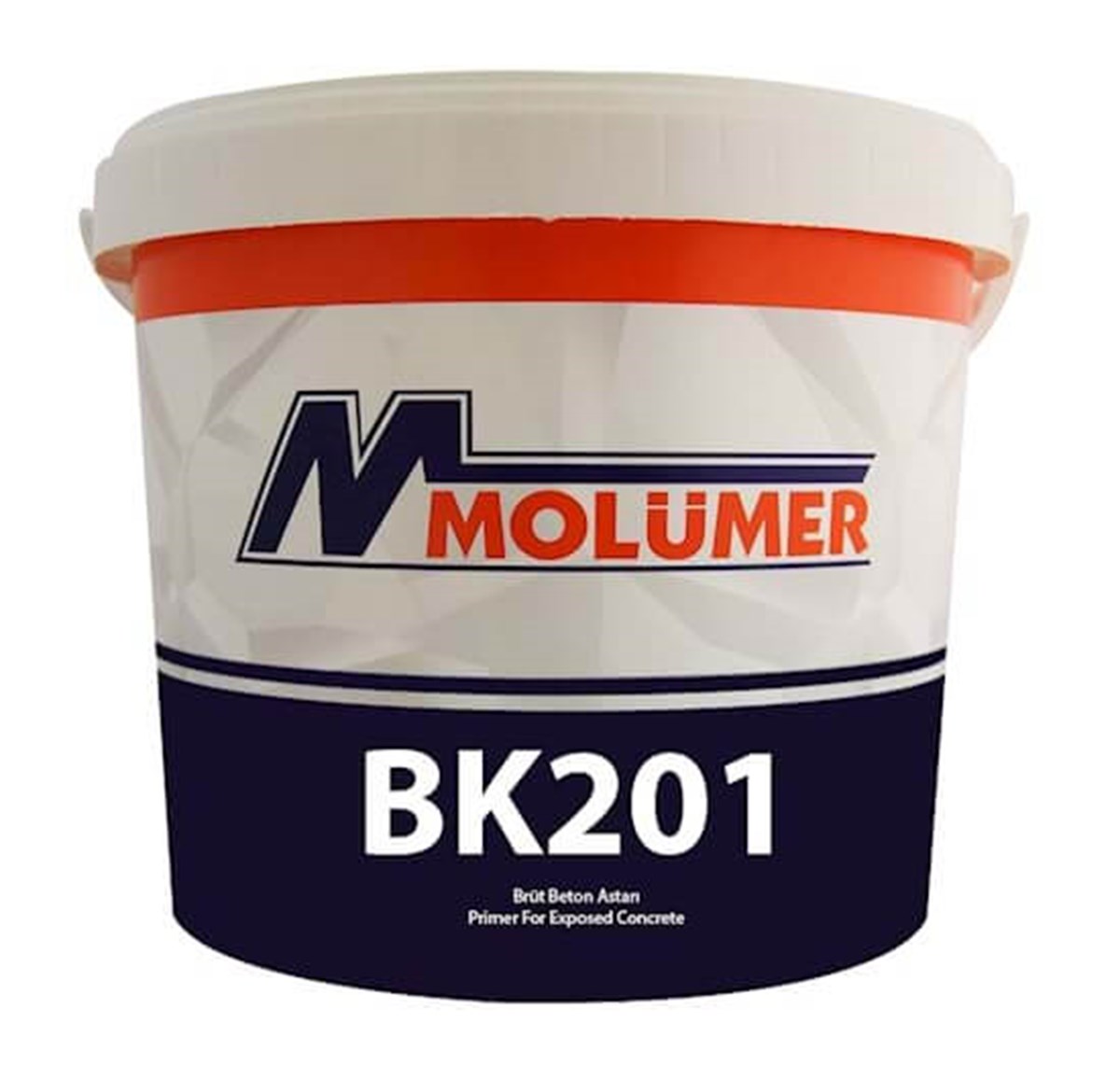 MOLÜMER BK201 BRÜT BETON ASTARI KIRMIZI 12 KG