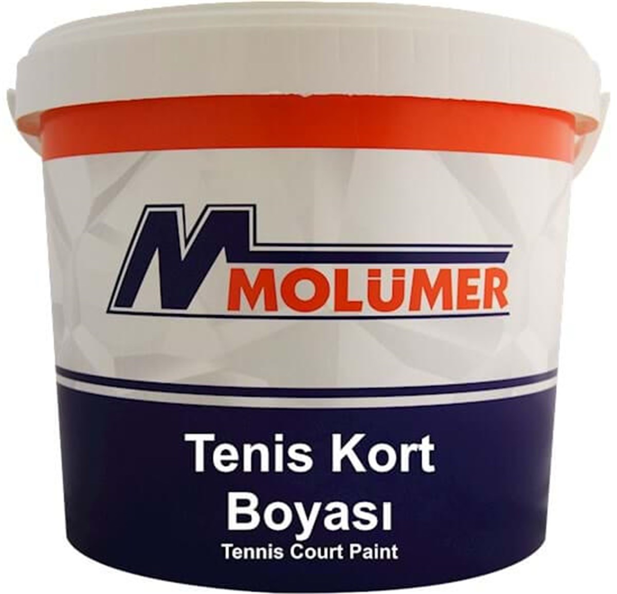 MOLÜMER TENIS KORT BOYASI BEYAZ 20 KG