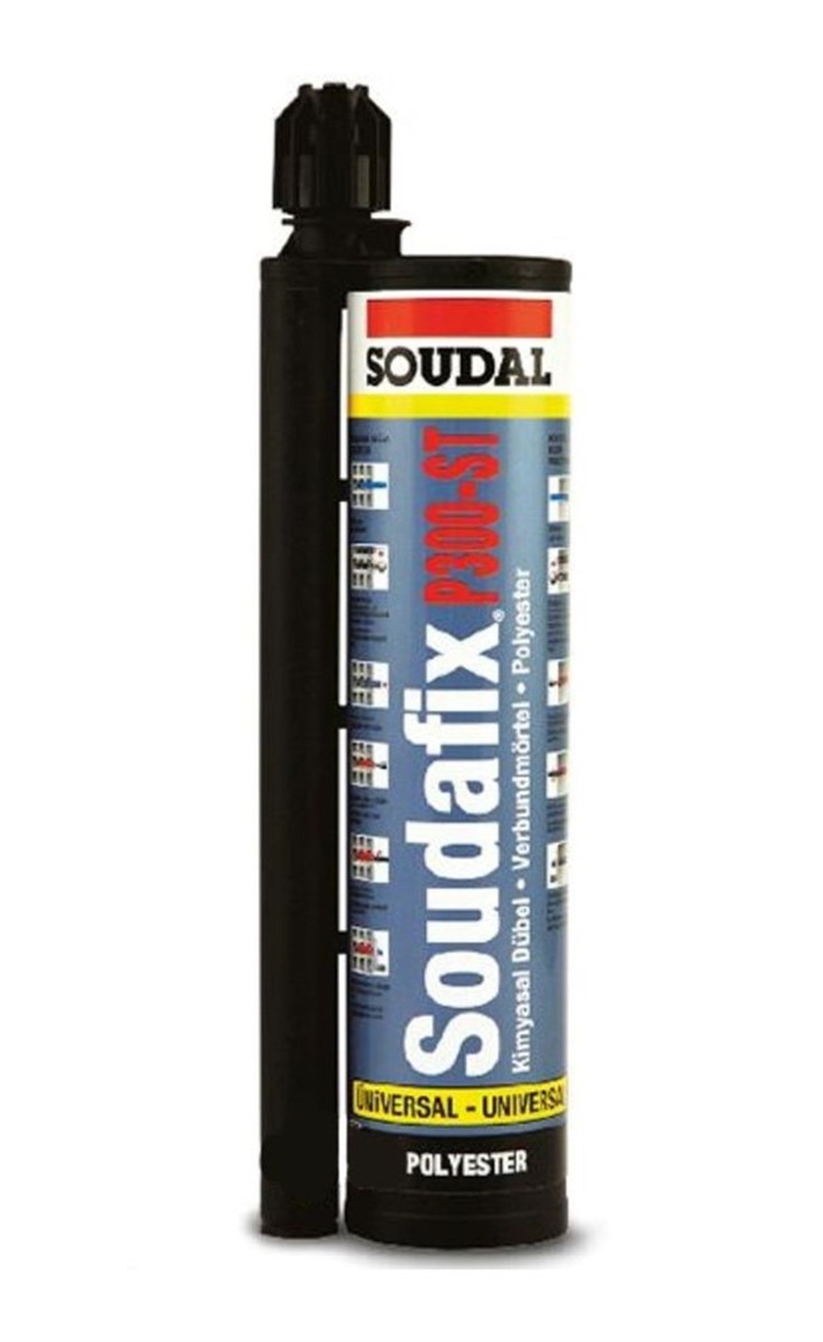 SOUDAFIX KIMYASAL DUBEL POLYESTER P300 ST 345 ML