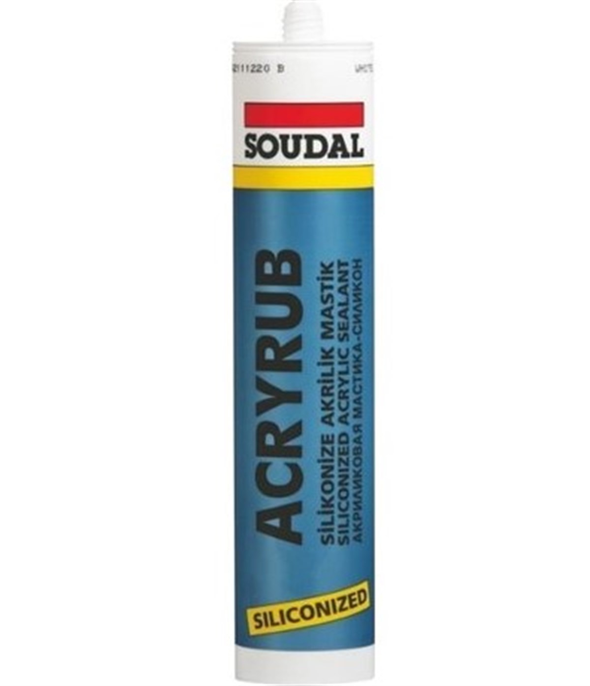 SOUDAL ACRYRUB SILIKONIZE MASTIK AÇIK MESE 500 GR