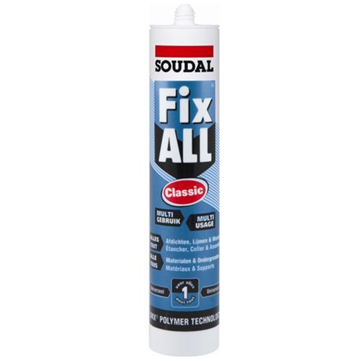 SOUDAL FIX ALL CLASSIC MS POLYMER GRI 290 ML