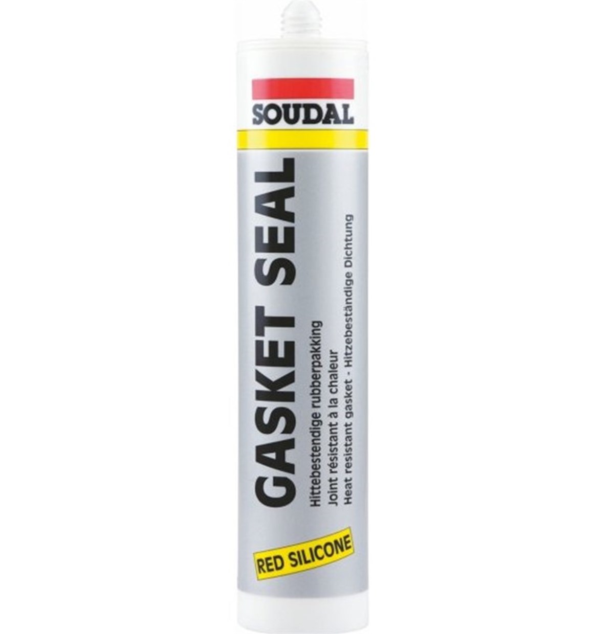 SOUDAL GASKETSEAL YÜKSEK ISI SILIKONU KIRMIZI 310 ML (30 AD)