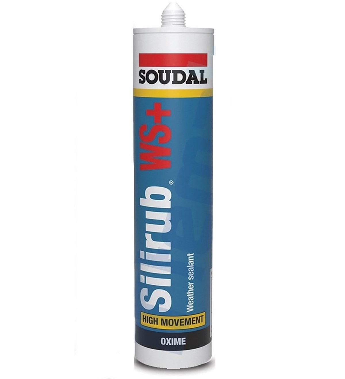 SOUDAL SILIRUB WS+ SIYAH 600 ML