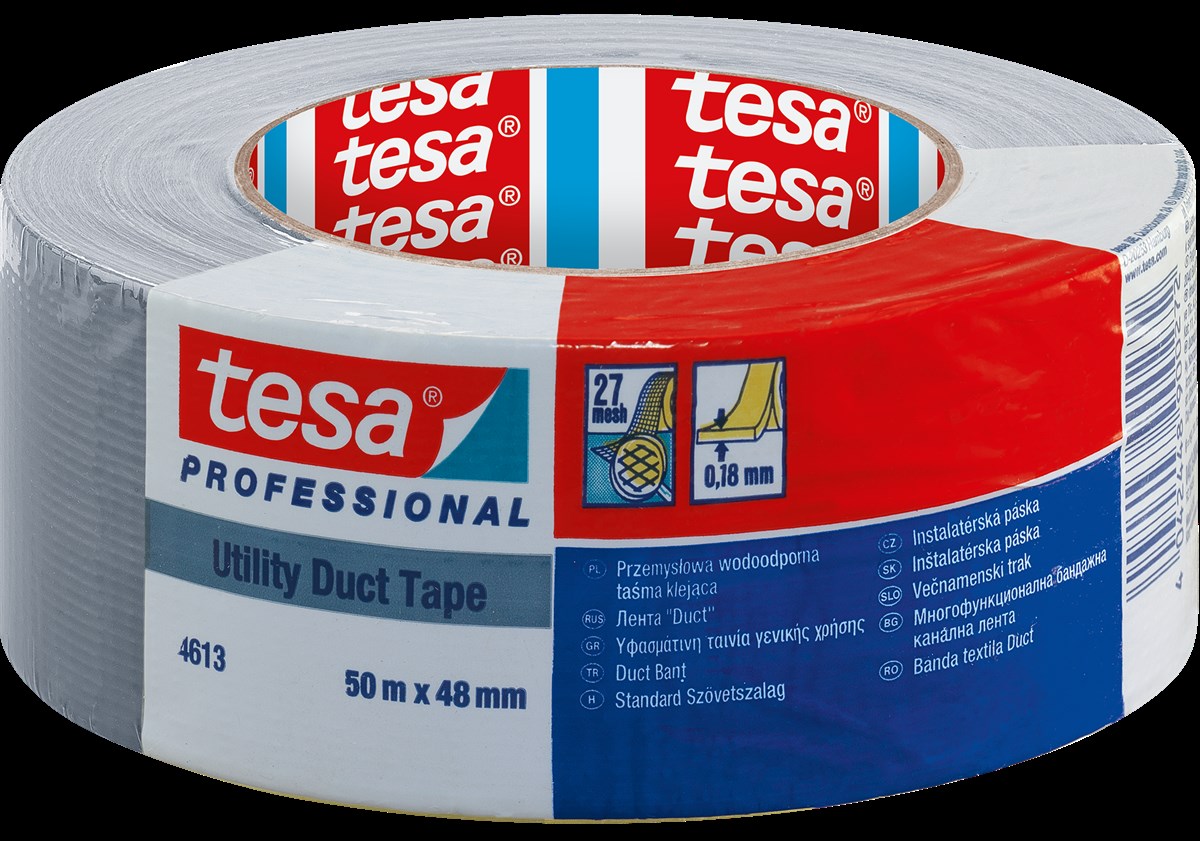 TESA 4613 DUCT TAPE GRI 48MMX50M